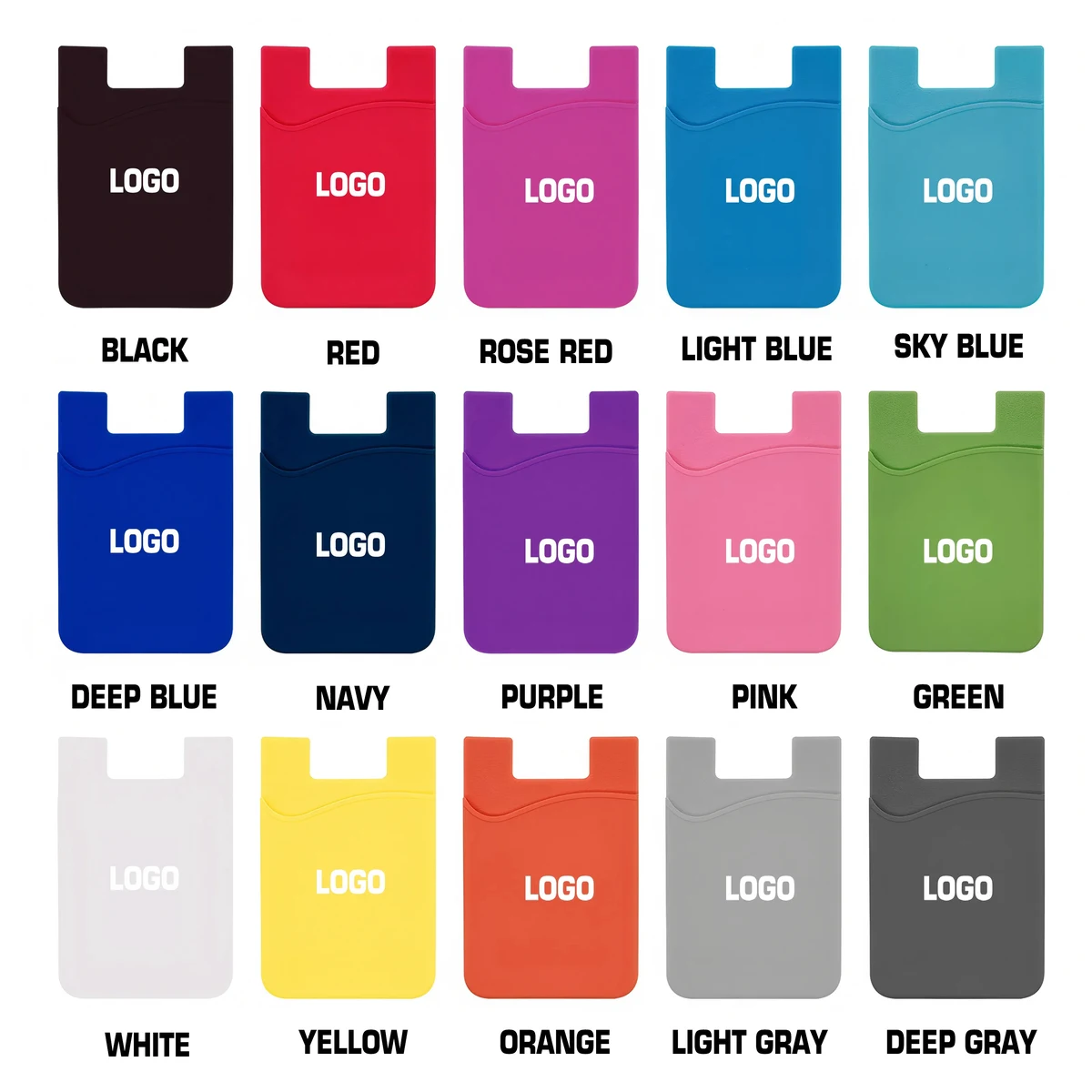 Adhesive Phone Card Holder Pocket 1