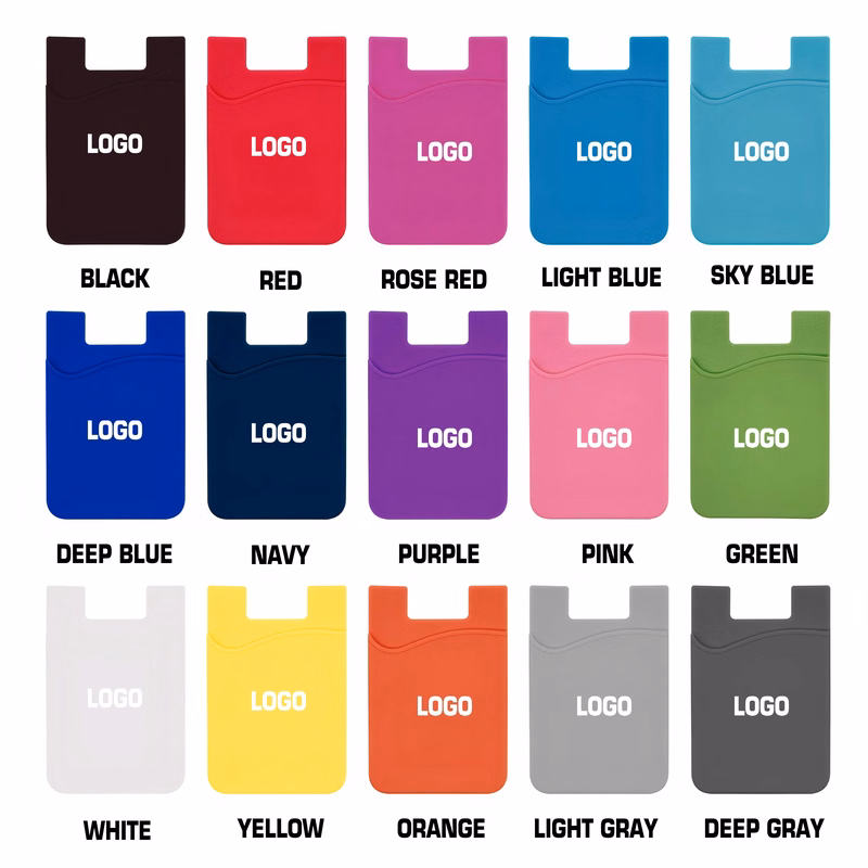 Adhesive Phone Card Holder Pocket