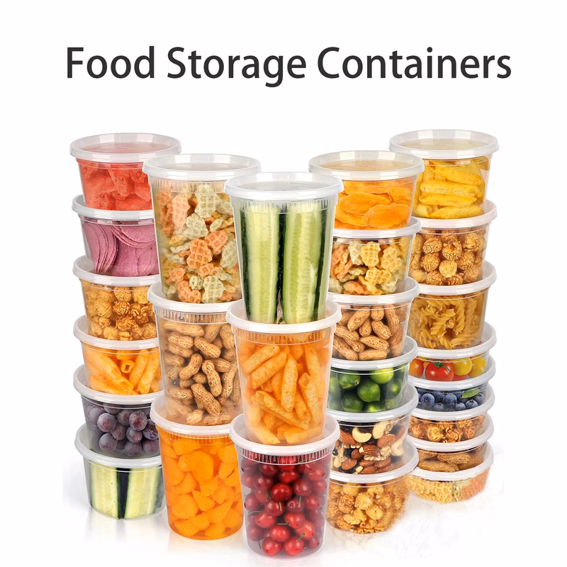 8 oz Food Storage Container with Lid