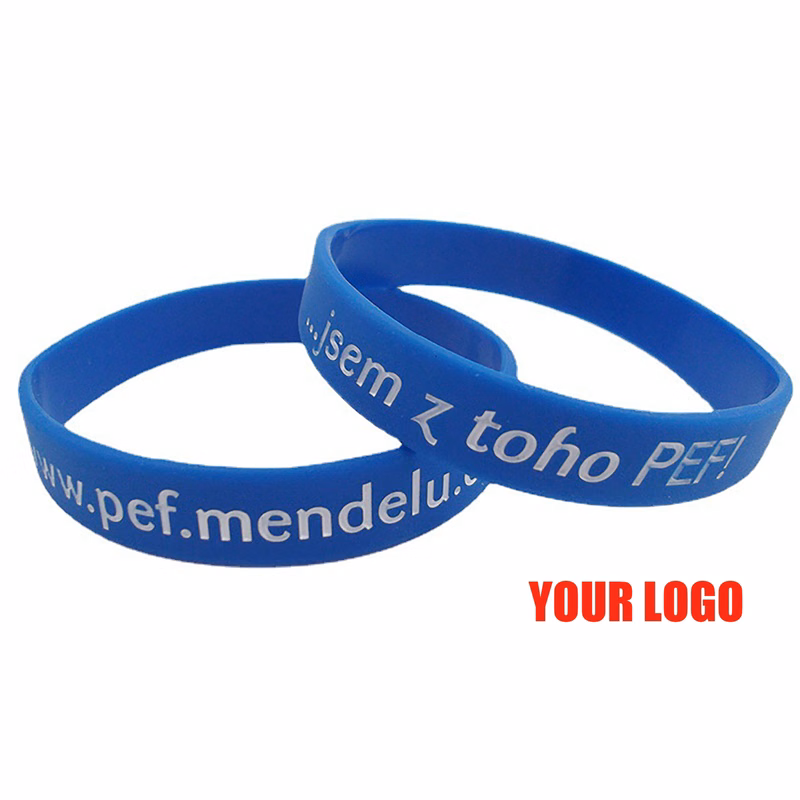 Colorful silicone bracelet