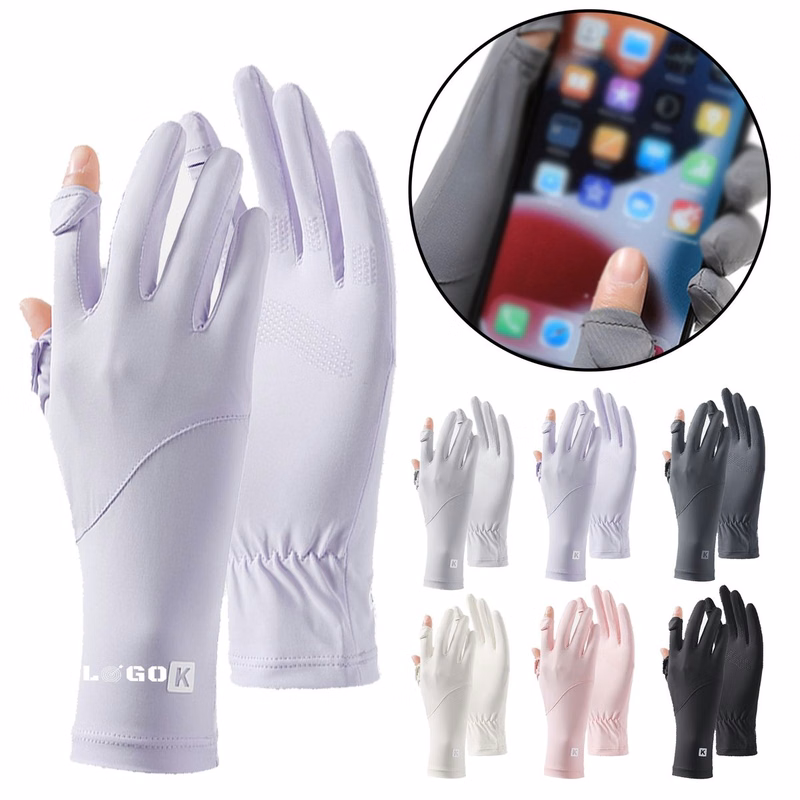 Summer Sun Protection Breathable Gloves