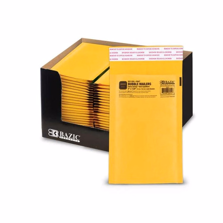 Self-Seal Bubble Mailers - 4" x 7.25"