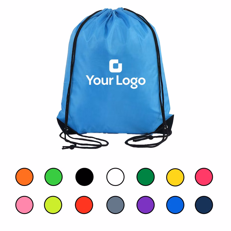 Promotional Drawstring Gym Bag with Logo