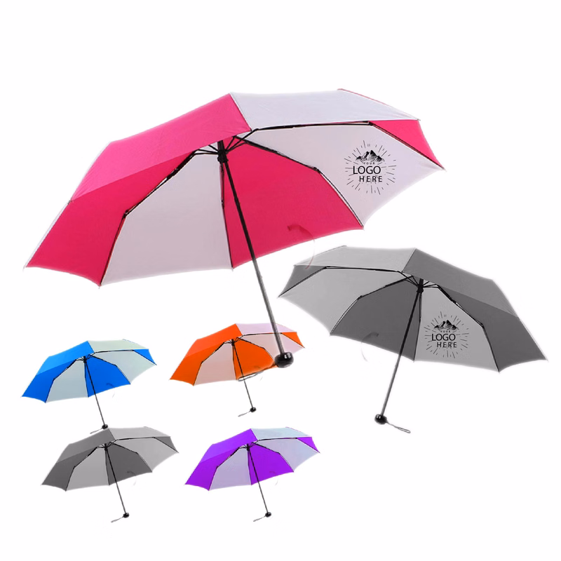 42" Arc Budget Telescopic Folding Umbrella