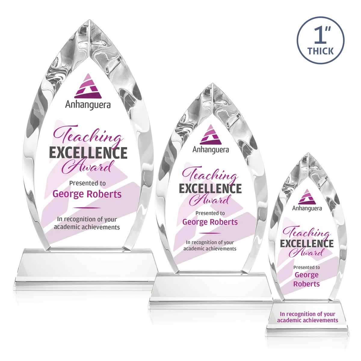 Marinello VividPrint™ Award on Base - Clear 1