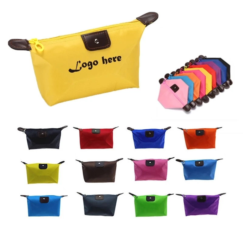 Portable Makeup Bag With Zipper MOQ100pcs 1