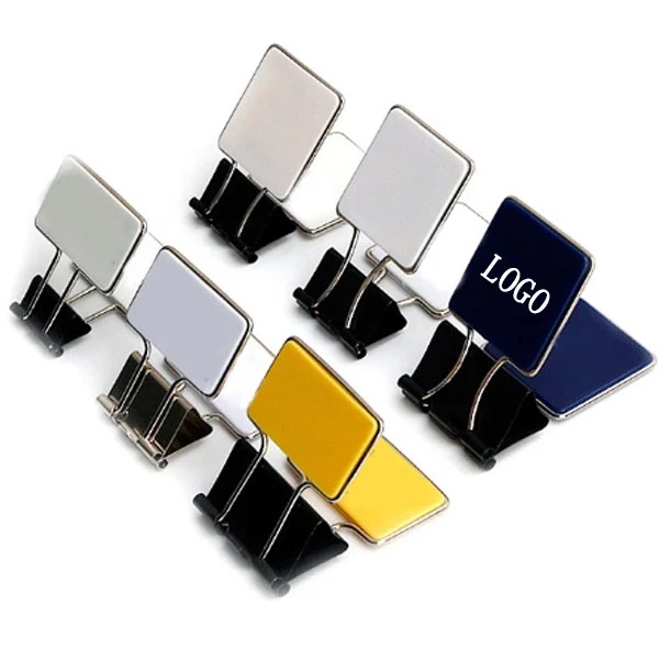 Square Metal Binder Clips 1