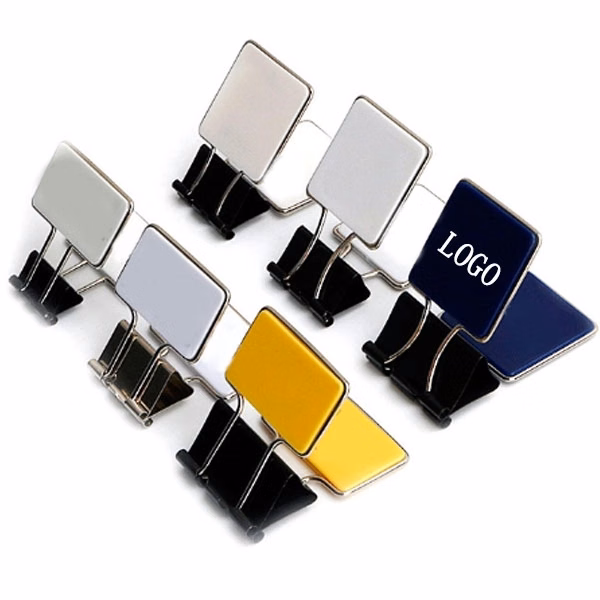 Square Metal Binder Clips