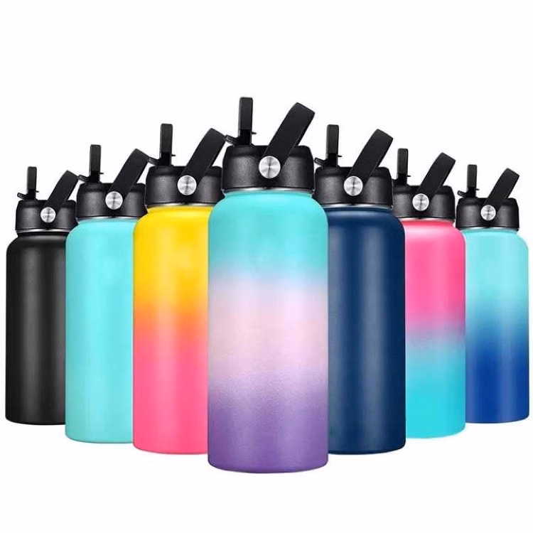 32 oz Vacuum-Insulated Stainless-Steel Water Bottle