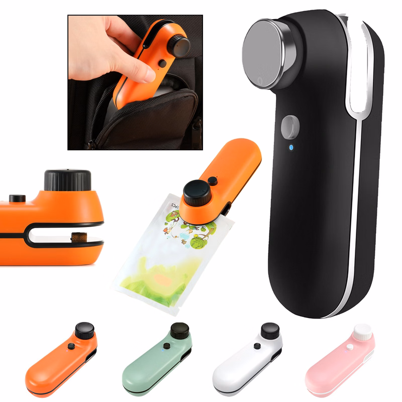 2-IN-1 USB Rechargeable Heat Sealer and Cutter
