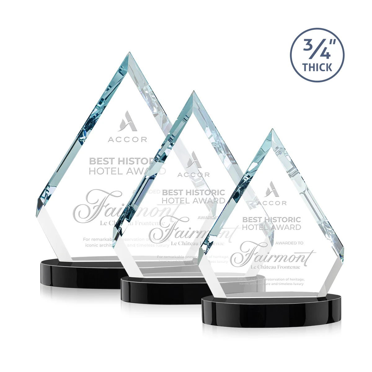 Apex Award on Alberton Base - Black 1