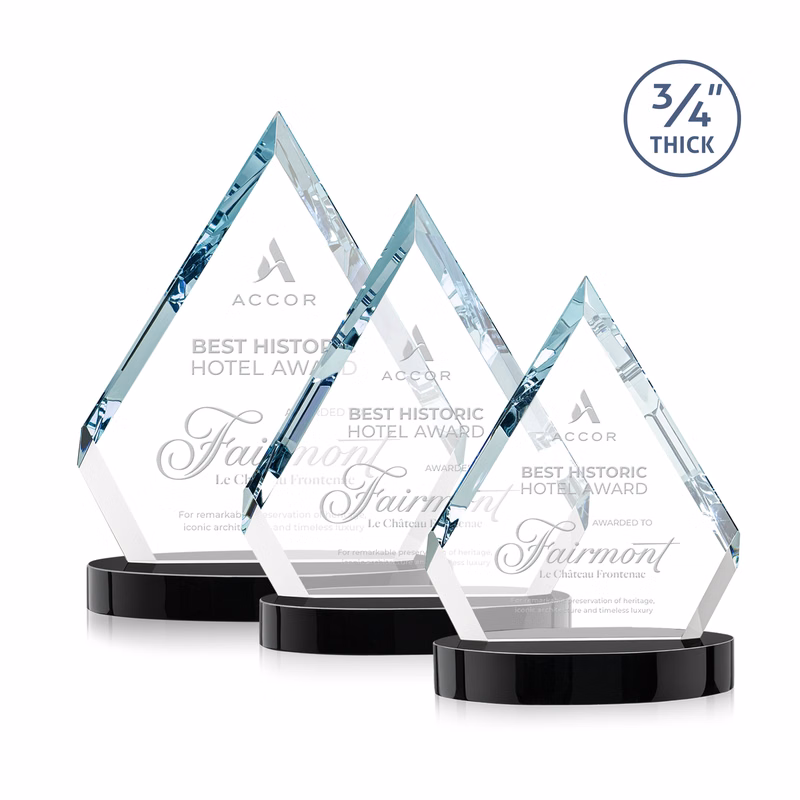 Apex Award on Alberton Base - Black