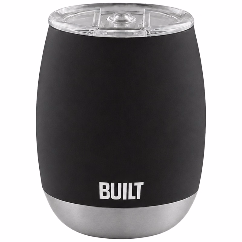 BUILT® 12oz Cascade Wine Tumbler with rubber bumper