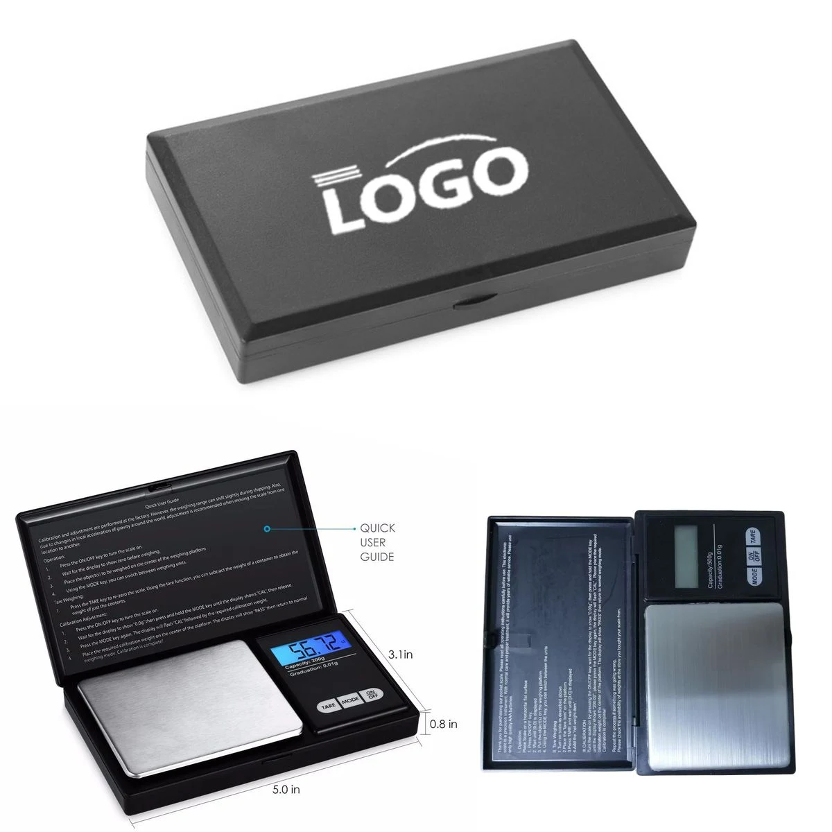 MOQ25 Portable Mini Precision Digital Scale 1