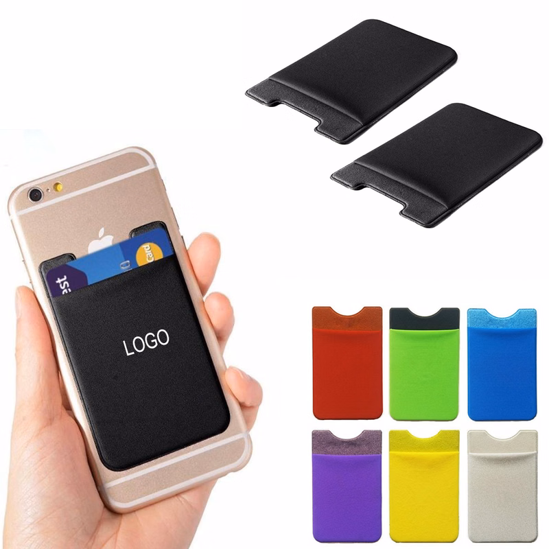Elastic Lycra Cell Phone Card Holder