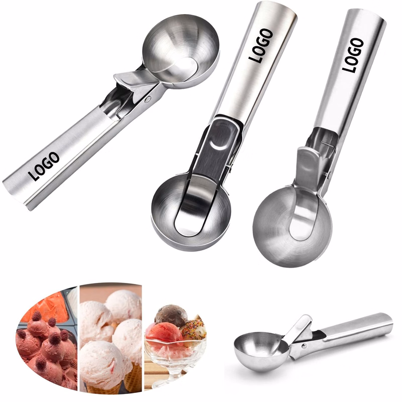 7.5"2.2"Premium Ice Cream Scoop Trigger Ergonomic Handle