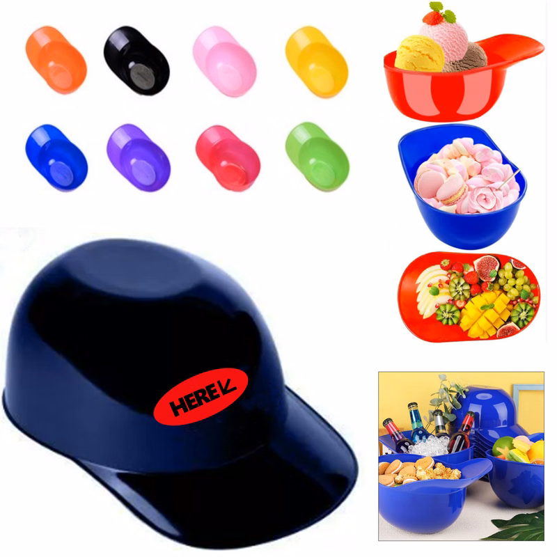 8oz Baseball Cap Shaped Dessert Bowl