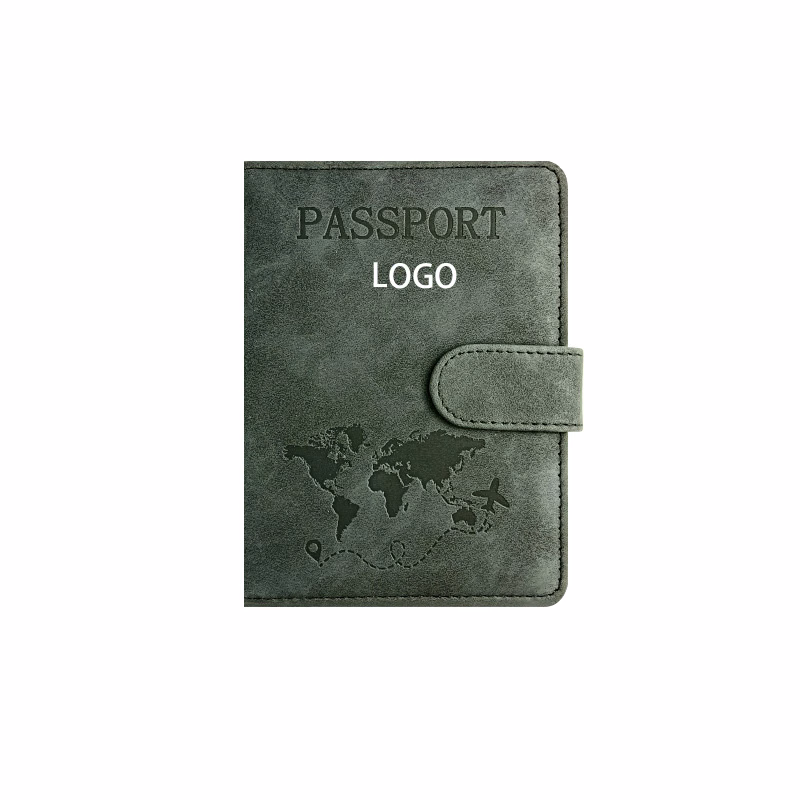 Magnetic Snap Passport Cover