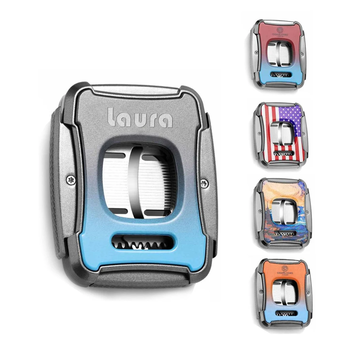Multifunctional cigar cutter gift box 1