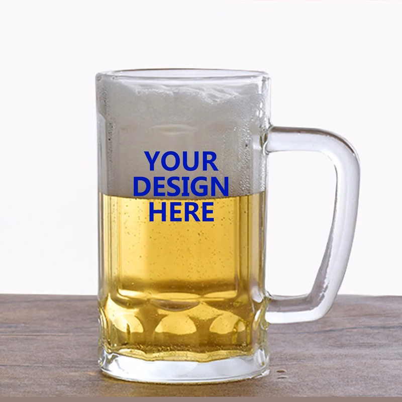 Glass Beer Steins MOQ50