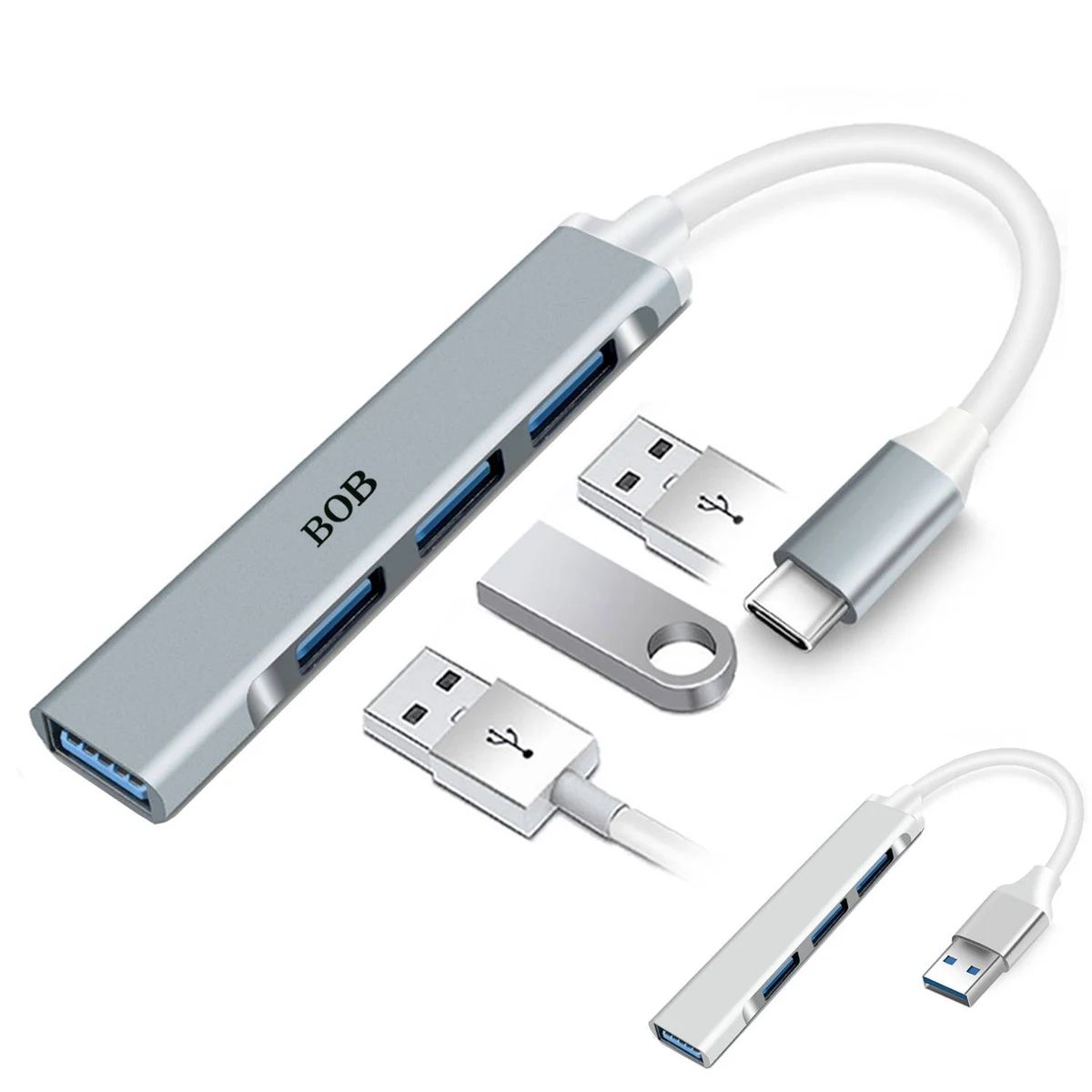 4 Port Type-c USB 3.0 Data Hub 1