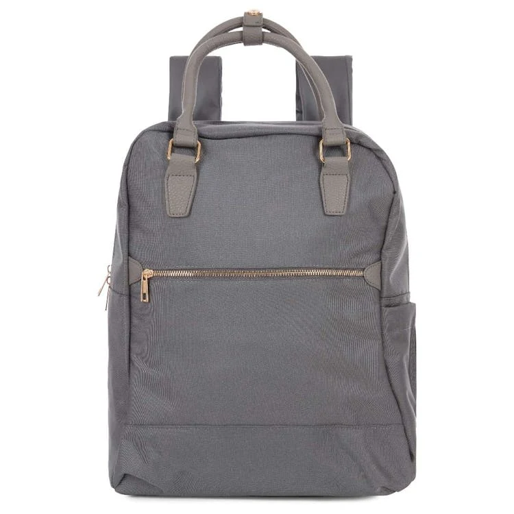 16" Deluxe Double Handle Backpacks - Black 1