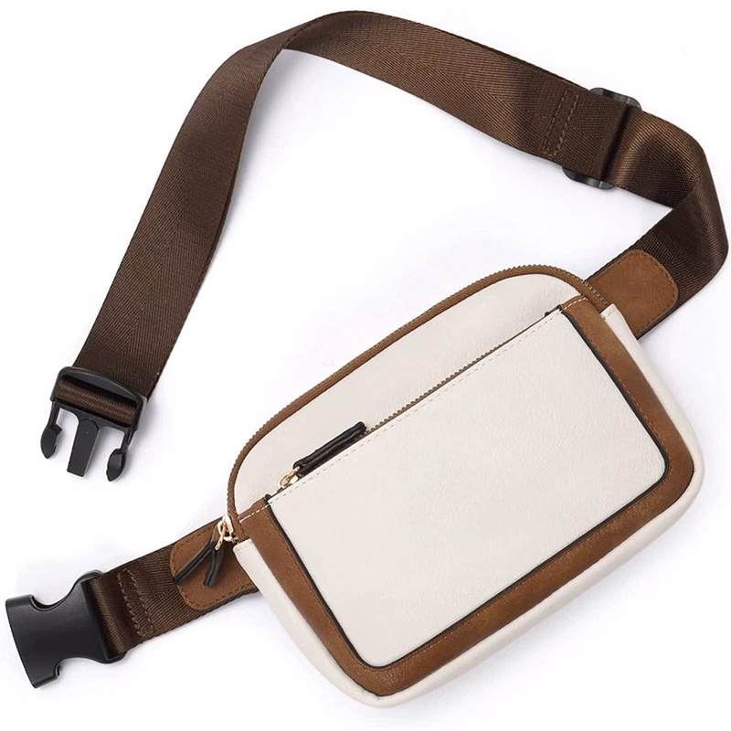 Leather Crossbody Waist Bag