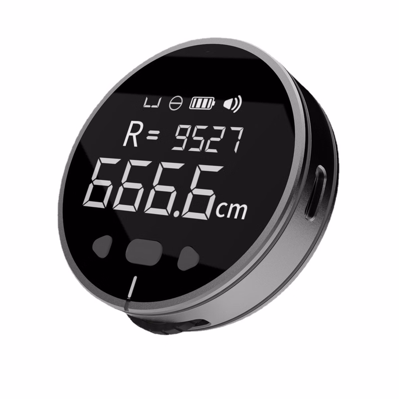 Flat Curved Rechargeable LCD Digital Electronic Measuring Tape