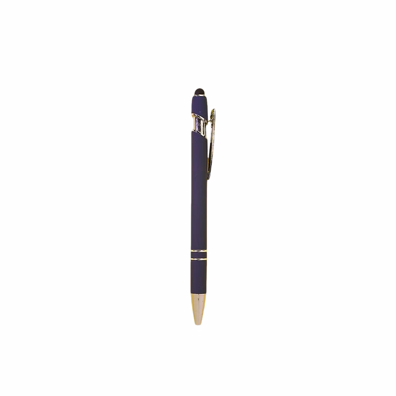 Retractable Aluminum Stylus Ballpoint Pen