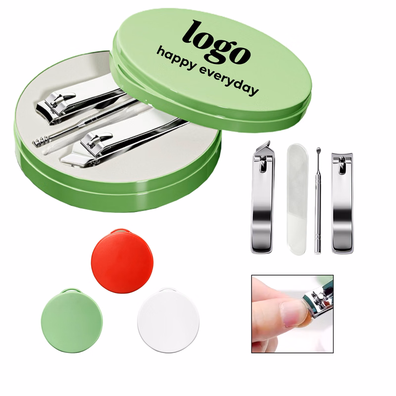 4-Piece Portable Nail Clipper Set