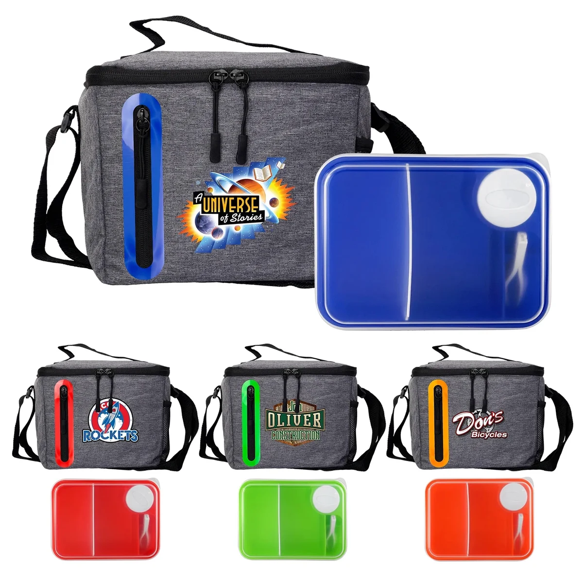 On The Go Oval Cooler Lunch Set 1