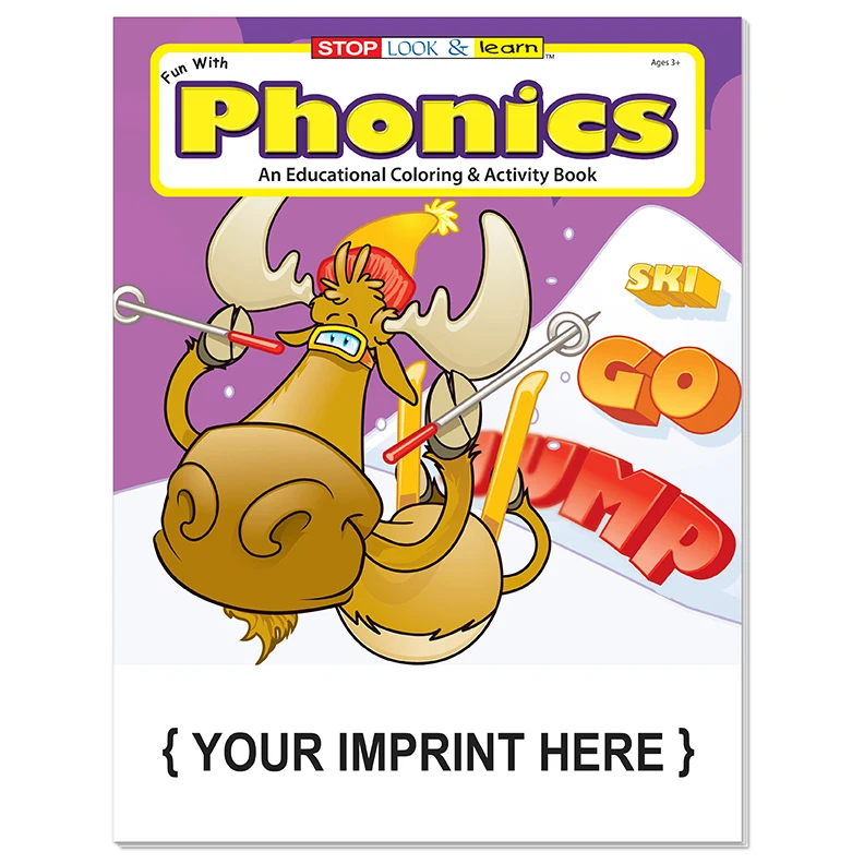 COLORING BOOK - Fun With Phonics Coloring & Activity Book 1