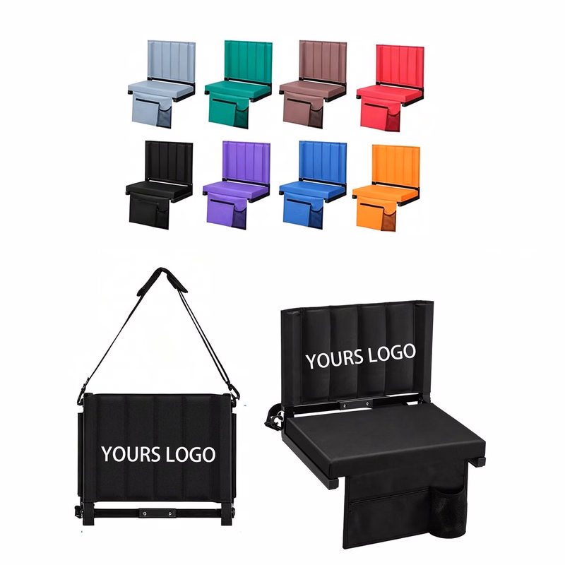 Foldable Portable Stadium Chair for Custom Printing