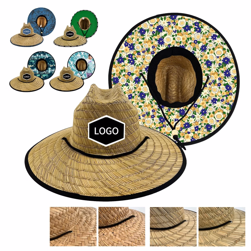 Summer Seagrass Sun Straw Hat