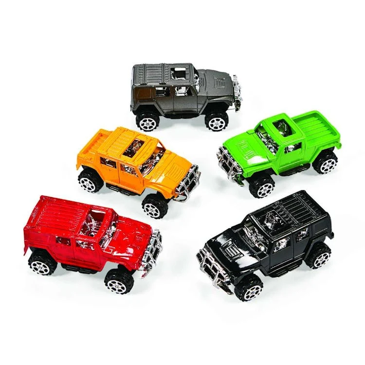 SUV Pull-Back Toy Vehicles - 4" 1