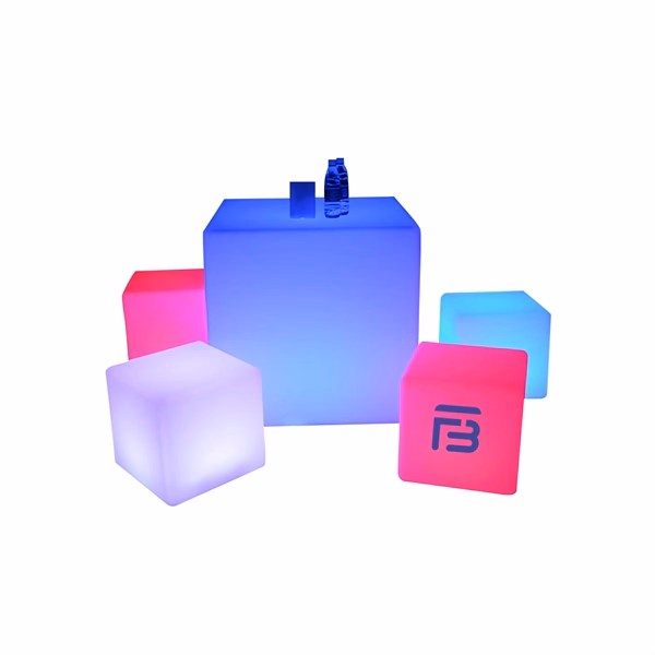 9.9" Multi Color Illumination Light Cube