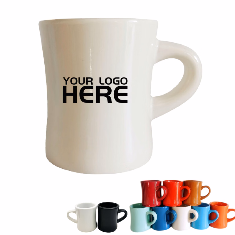 Ceramic Waist Slim Diner Mug