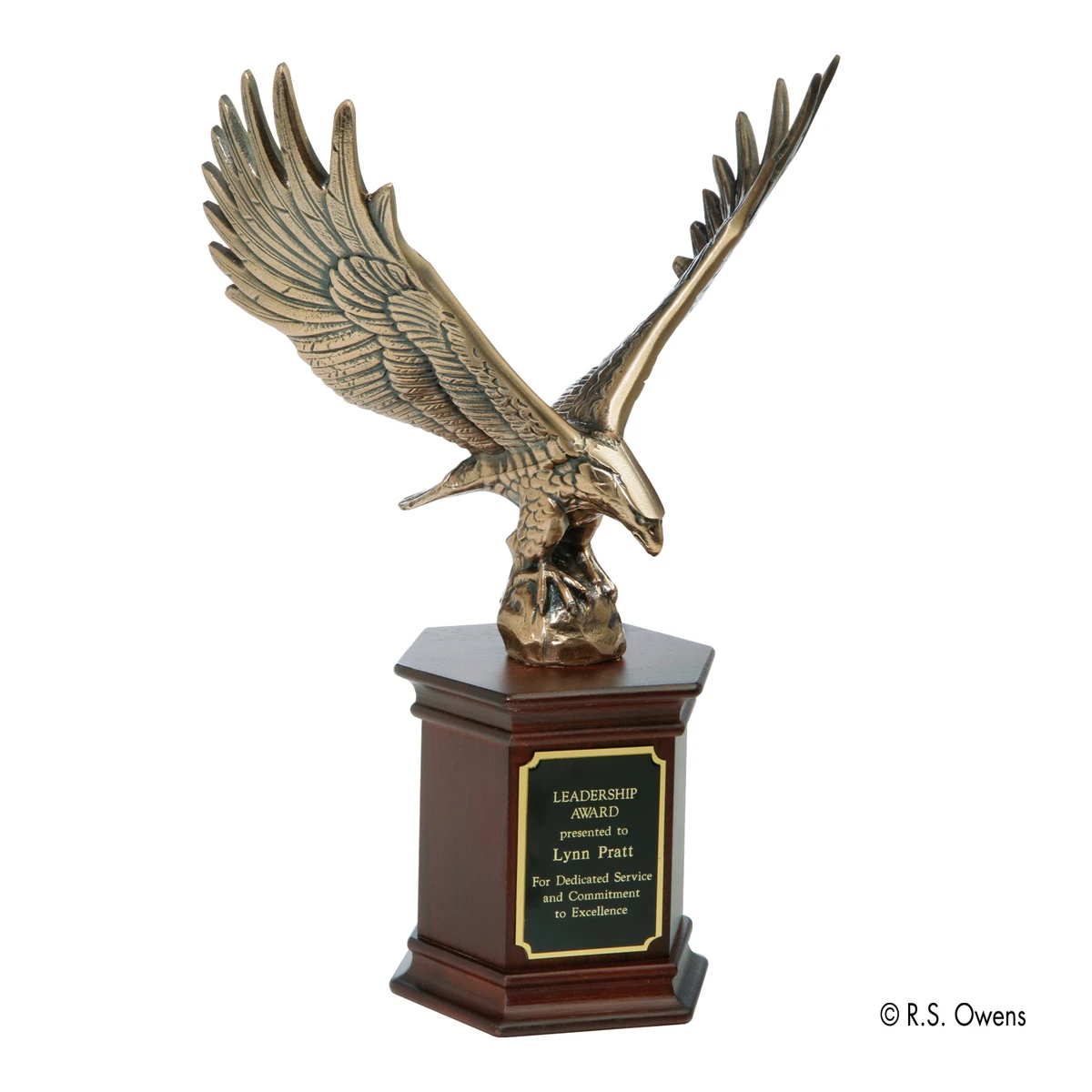 Majestic Eagle Award on Mahogany 1