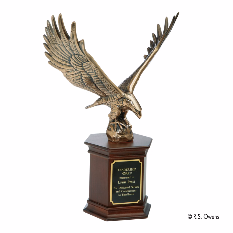 Majestic Eagle Award on Mahogany