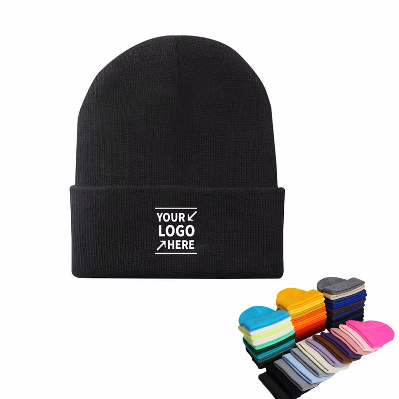 Custom Embroidery Knit Beanie Hat