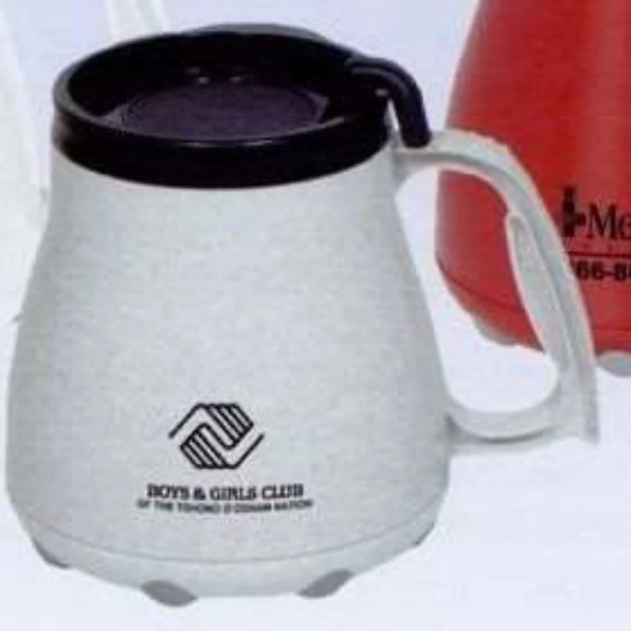 Low Rider Mug with Special Rubber Grip Base & Slider Lid 1