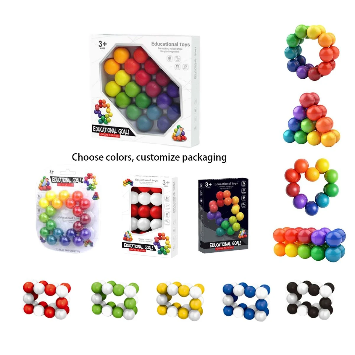 Versatile DIY Educational Stress Relief Toy 1