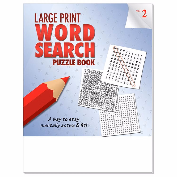 Word Search Puzzle Books - 32 Pages Vol. 2
