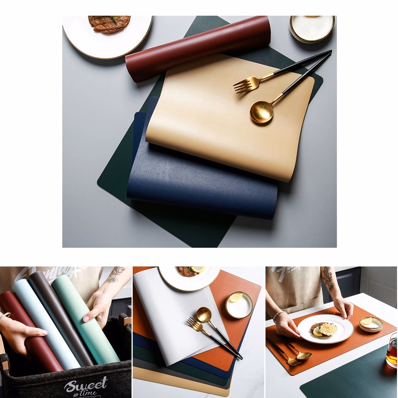 PU Plate Mat MOQ 50pcs