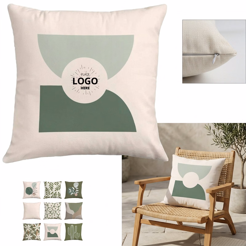 Custom Print Decorative Throw Pillow Cover