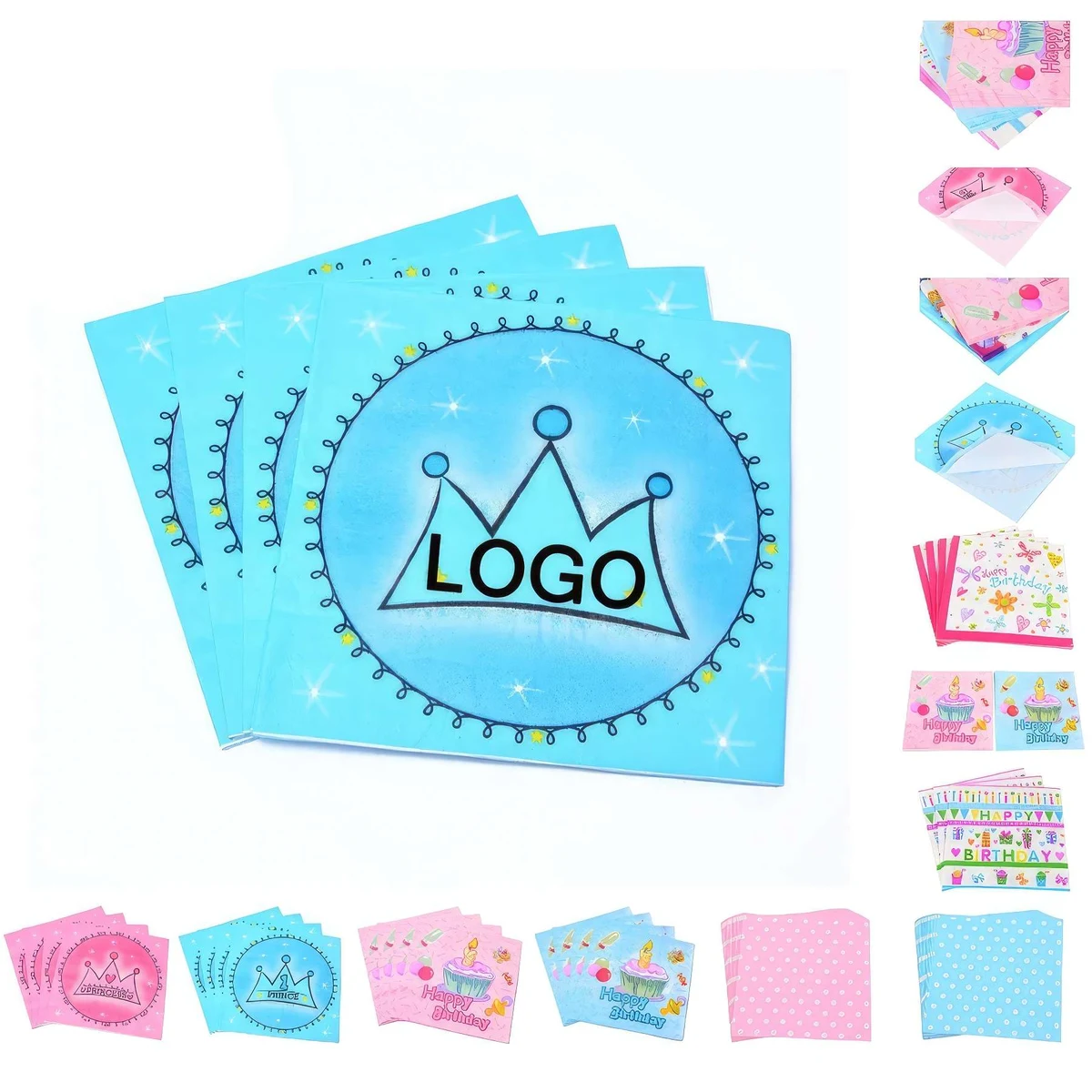 Party Event Napkin 20Pcs Pack Celebration Decoration Tissue 1