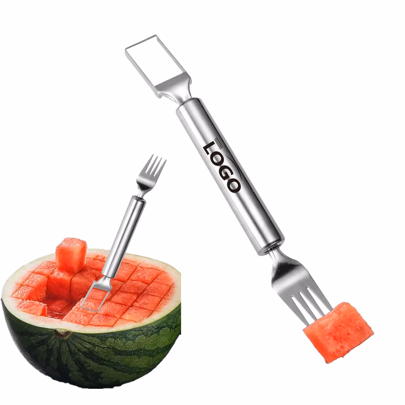 Stainless Steel Watermelon Cutter And Fork