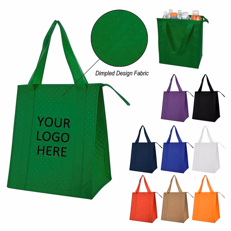 Dimples Non-Woven Cooler Tote Bag