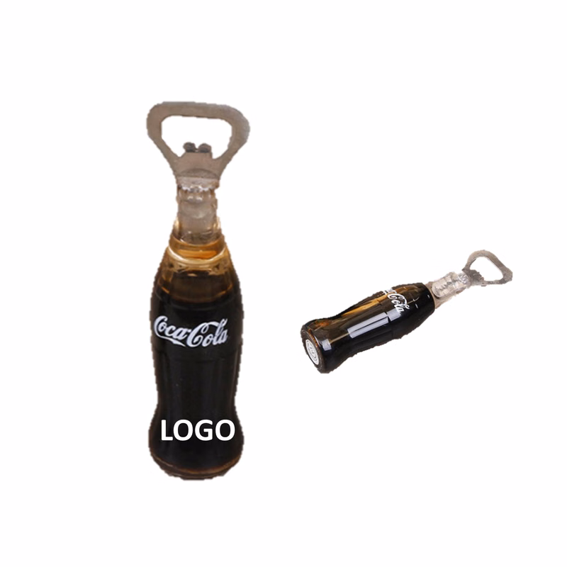 Coke Bottle Shape Fridge Magnets Bottle Opener