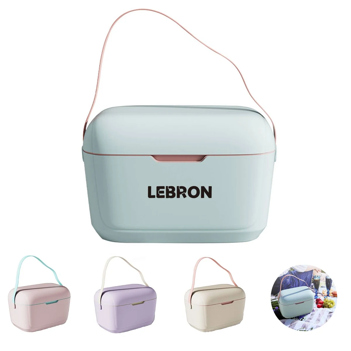 Portable Camping Cooler 6qt Ice Retention 1